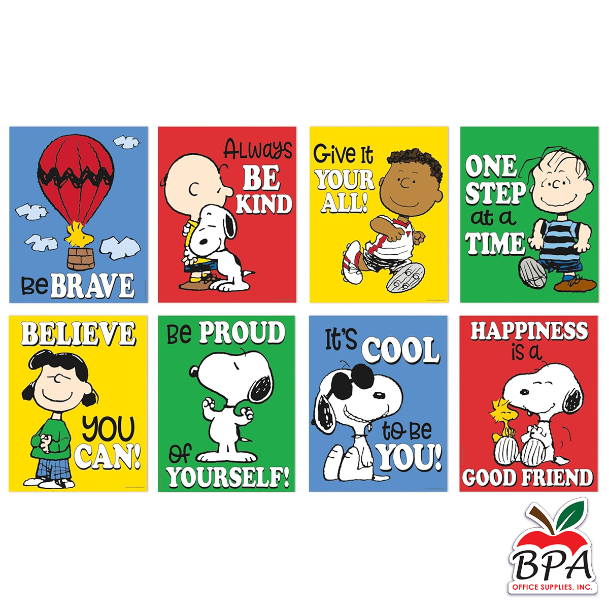 Eureka •  Set Mini Posters " Peanuts"